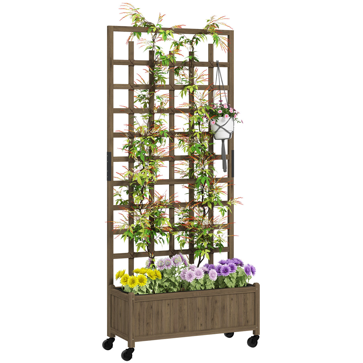 cortex-london-windsor-wooden-trellis-planter-with-wheels