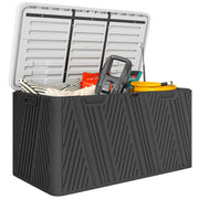 cortex-london-windsor-380l-hdpe-lockable-storage-box-black-grey