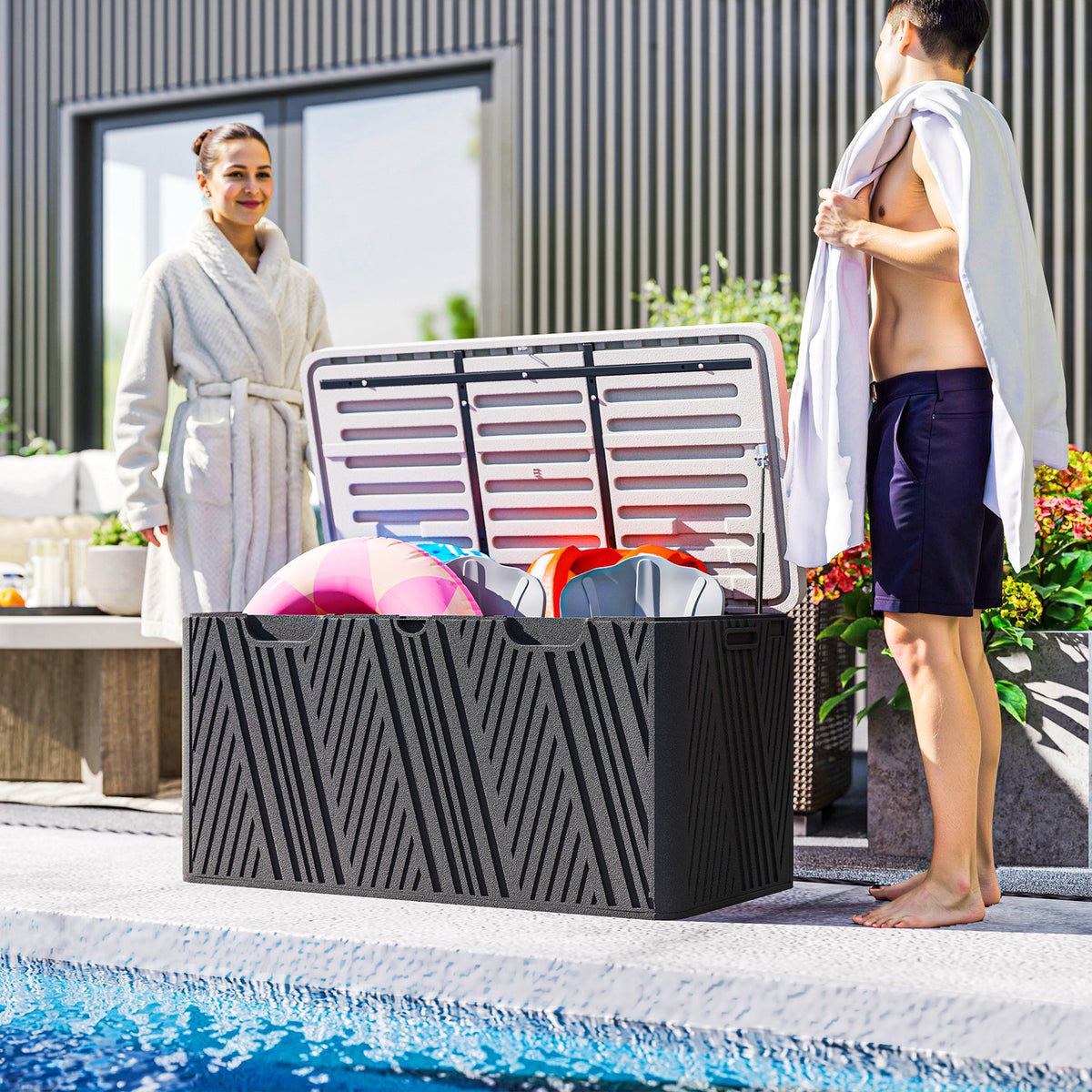 cortex-london-windsor-380l-hdpe-lockable-storage-box-black-grey