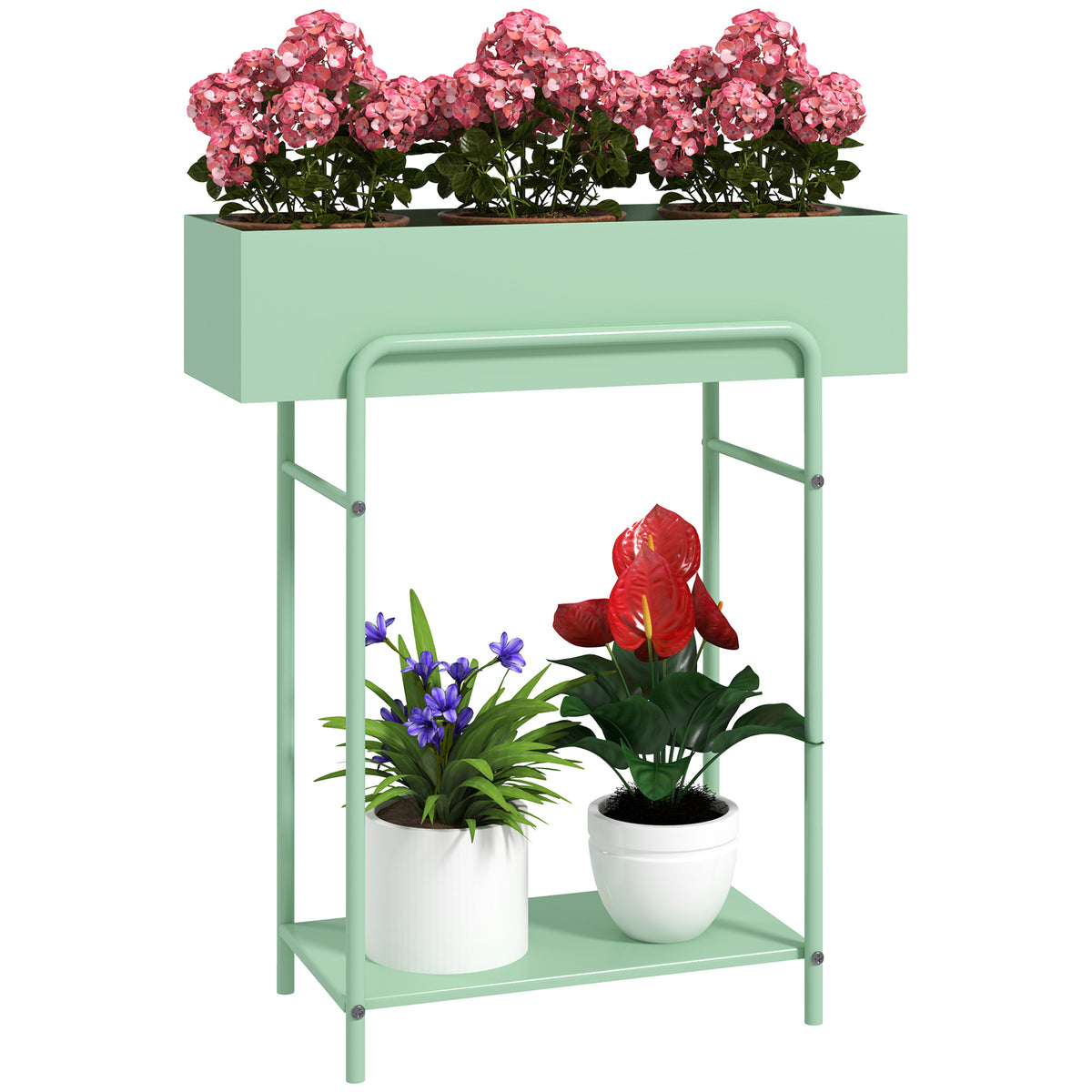 cortex-london-cambridge-green-metal-two-tier-plant-stand