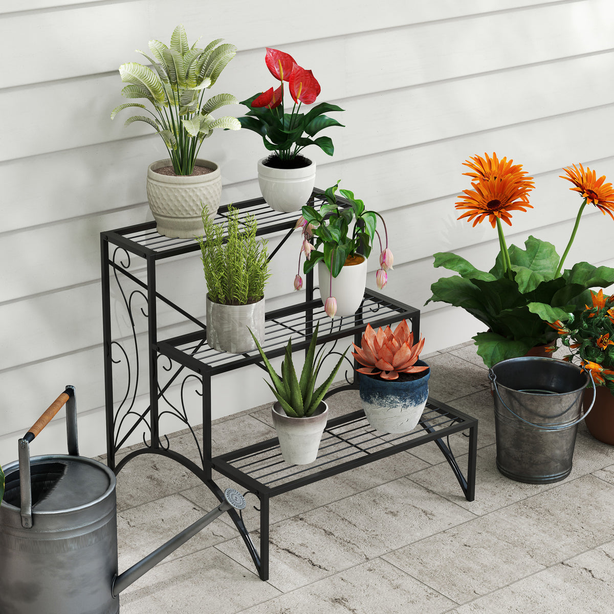 cortex-london-york-three-tier-black-metal-plant-stand