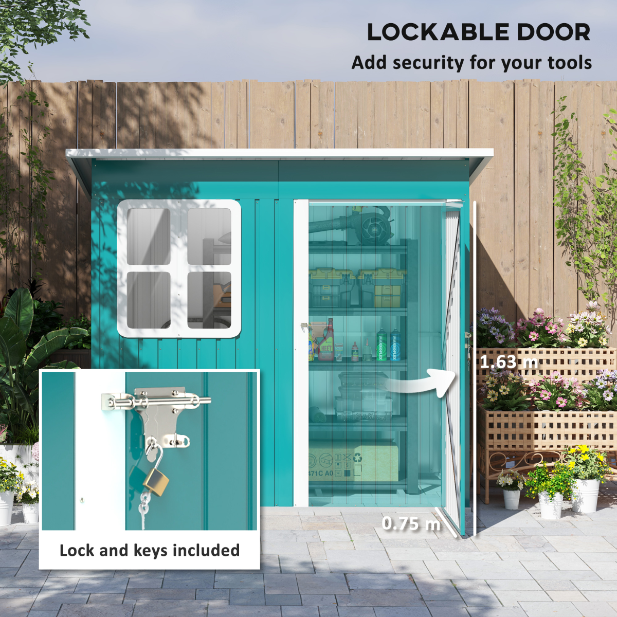 cortex-london-york-galvanised-steel-garden-shed-window-ventilation-dark-grey