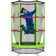 cortex-london-windsor-kids-trampoline-bouncer-enclosure-green