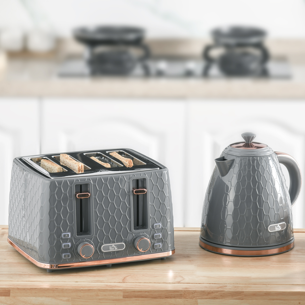 cortex-london-windsor-beige-honeycomb-kettle-and-two-slice-toaster-set