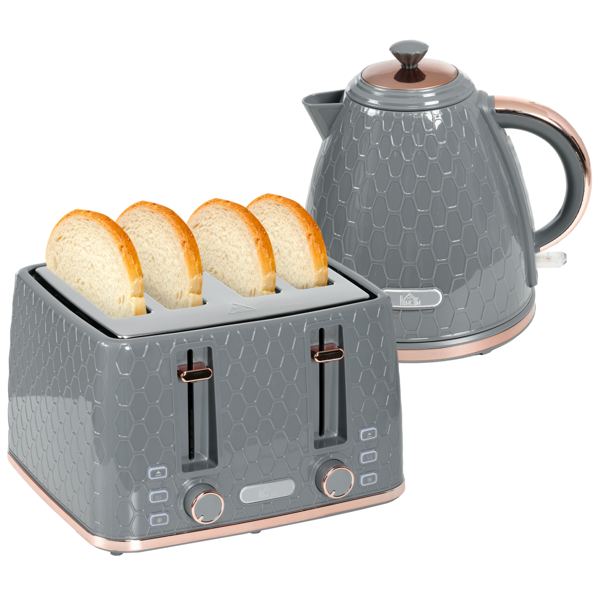 cortex-london-windsor-beige-honeycomb-kettle-and-two-slice-toaster-set
