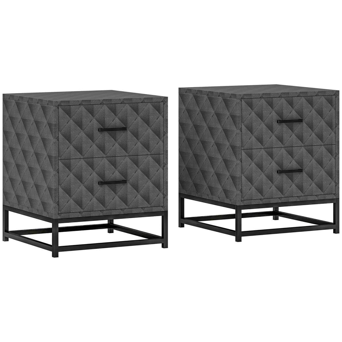 cortex-london-windsor-black-bedside-tables-set-of-2-with-steel-legs