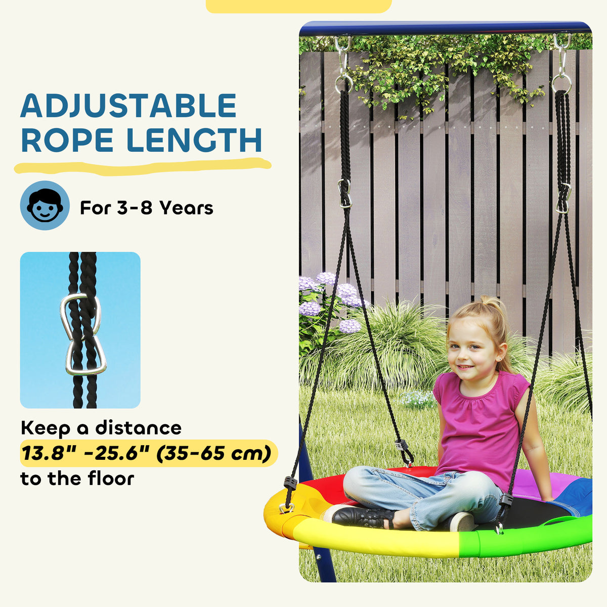cortex-london-windsor-kids-swing-set-three-swings-climbing-net
