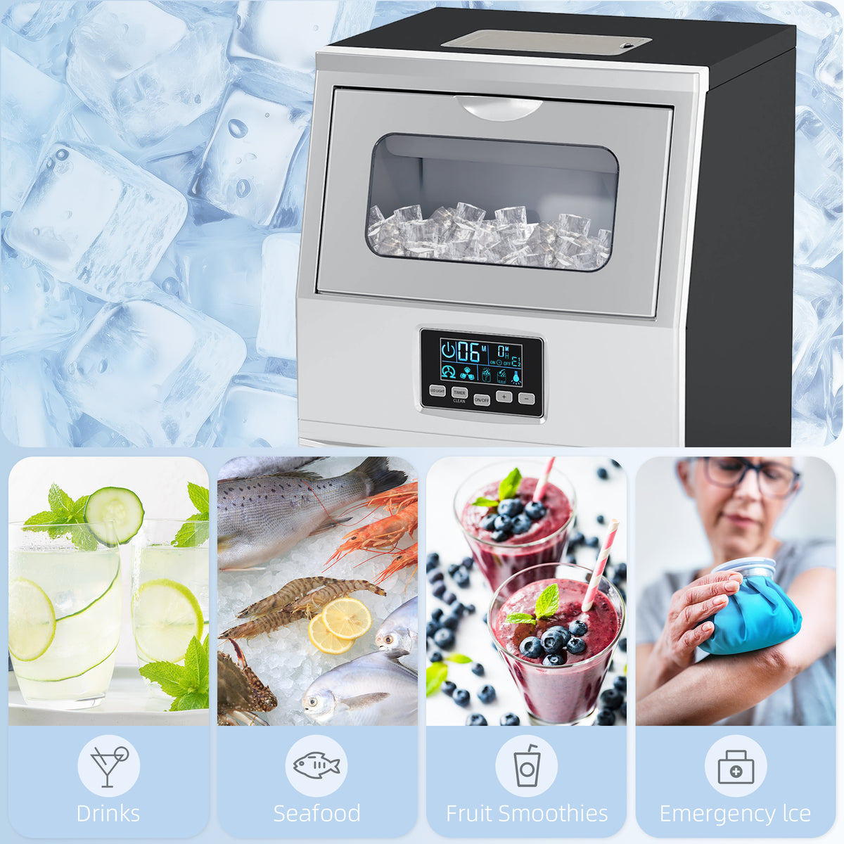 cortex-london-westminster-commercial-ice-maker-4kg-storage-silver-tone-black