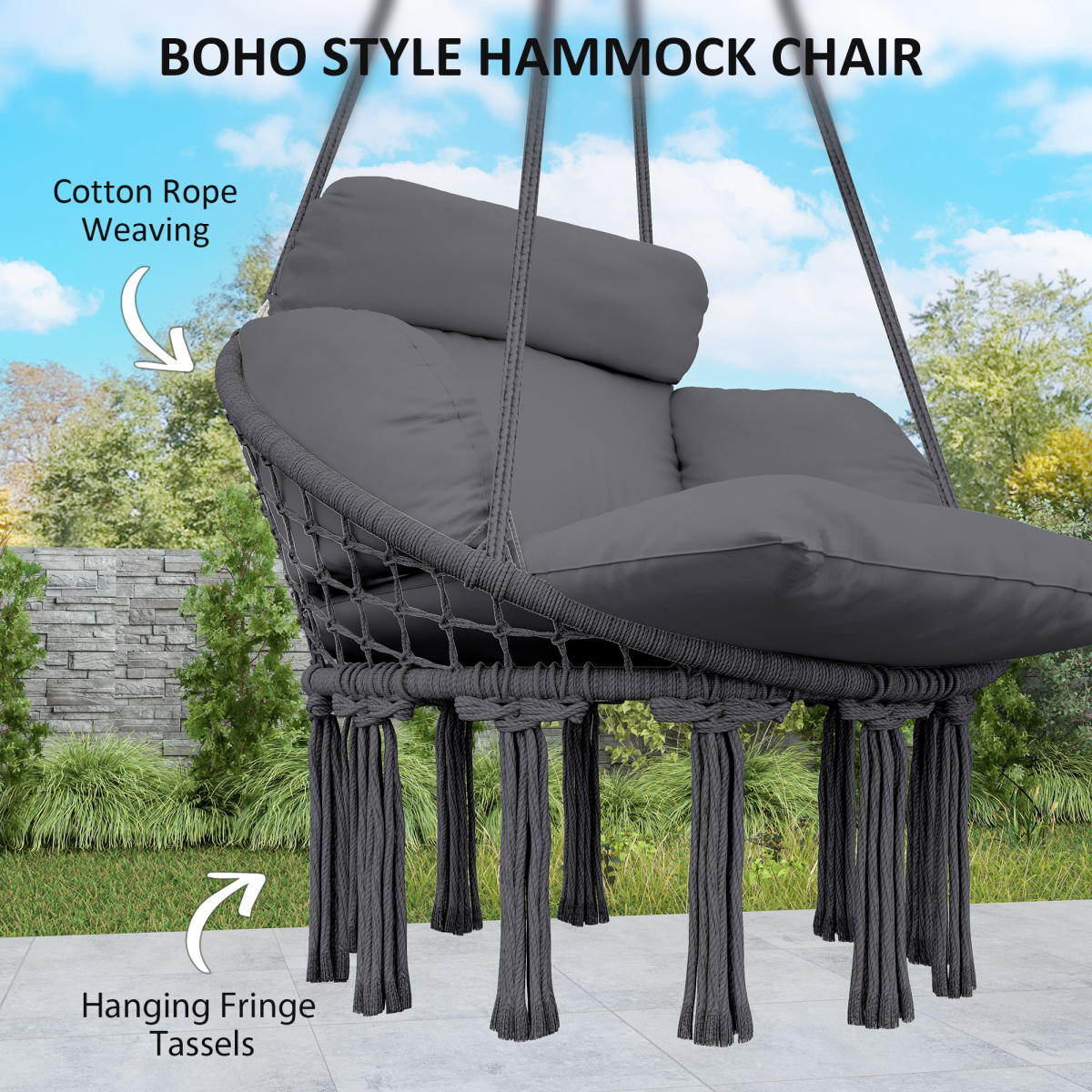 cortex-london-windsor-grey-hanging-chair-with-cushion