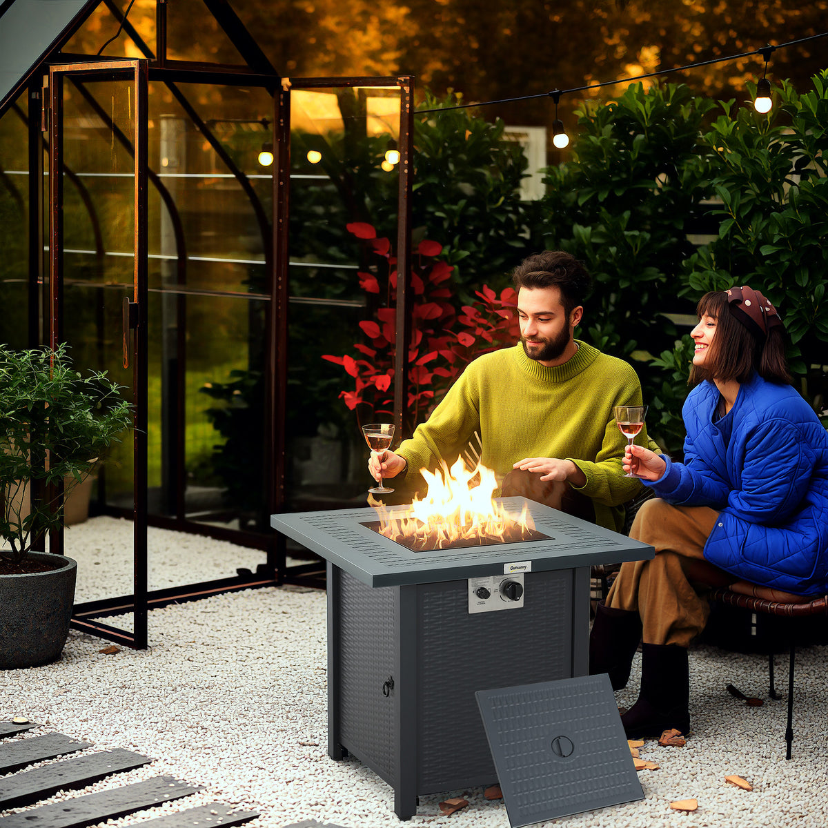 cortex-london-windsor-stainless-steel-40000-btu-fire-pit-table-black-dark-grey