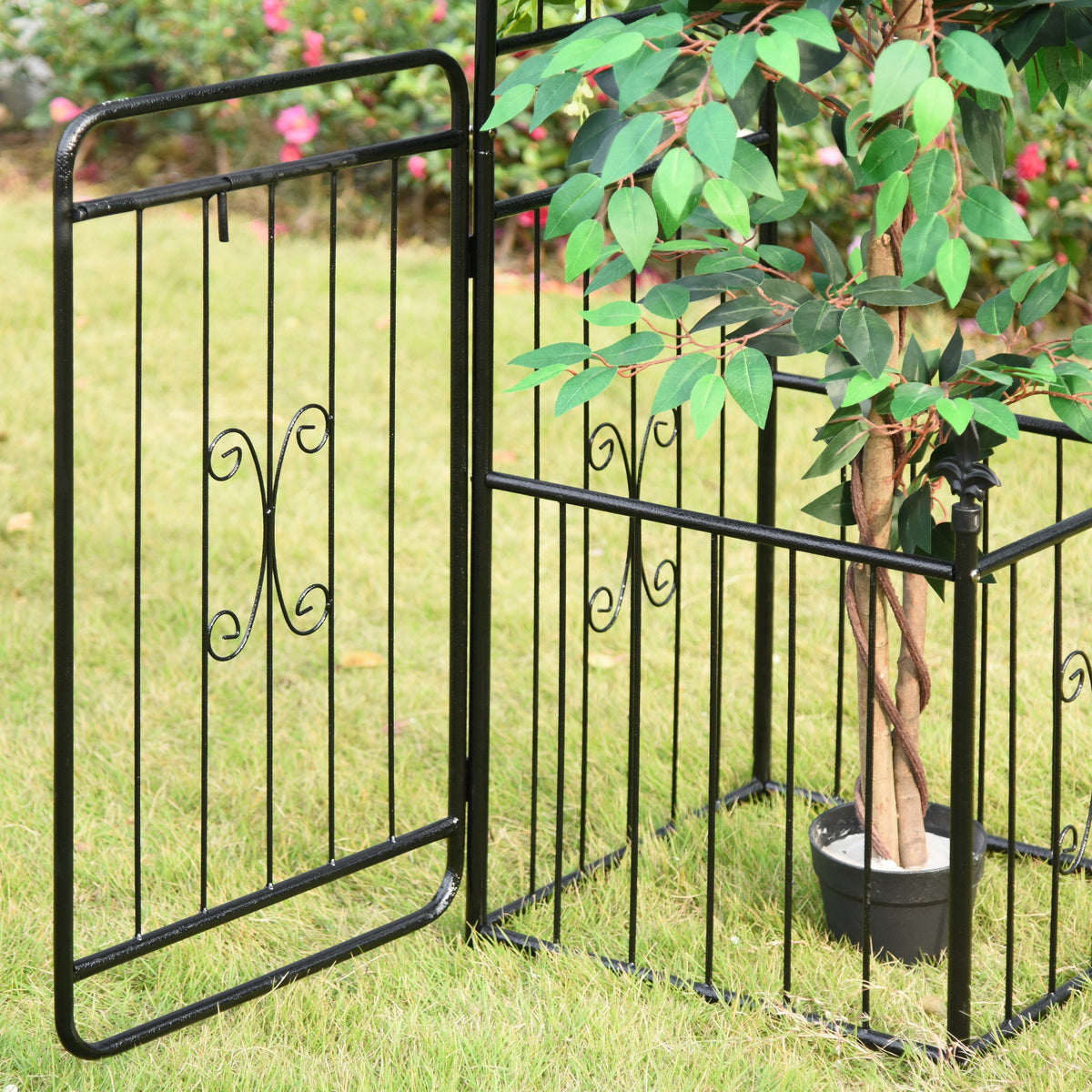cortex-london-windsor-metal-garden-arbor-arch-gate-with-planter-boxes
