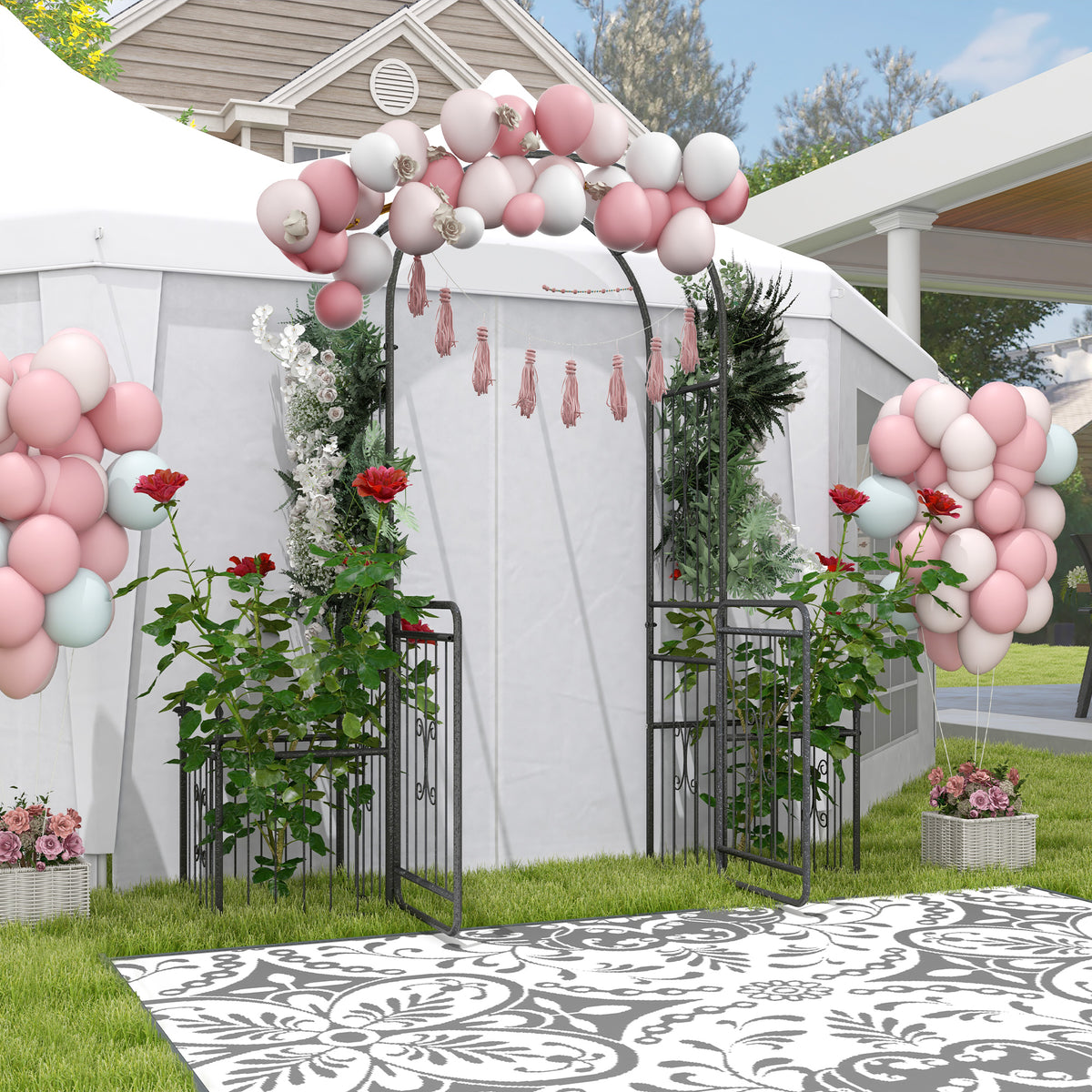 cortex-london-windsor-metal-garden-arbor-arch-gate-with-planter-boxes