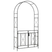 cortex-london-windsor-steel-garden-arch-double-gate-climbing-plants-black