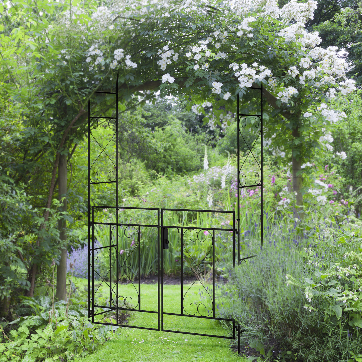 cortex-london-windsor-steel-garden-arch-double-gate-climbing-plants-black
