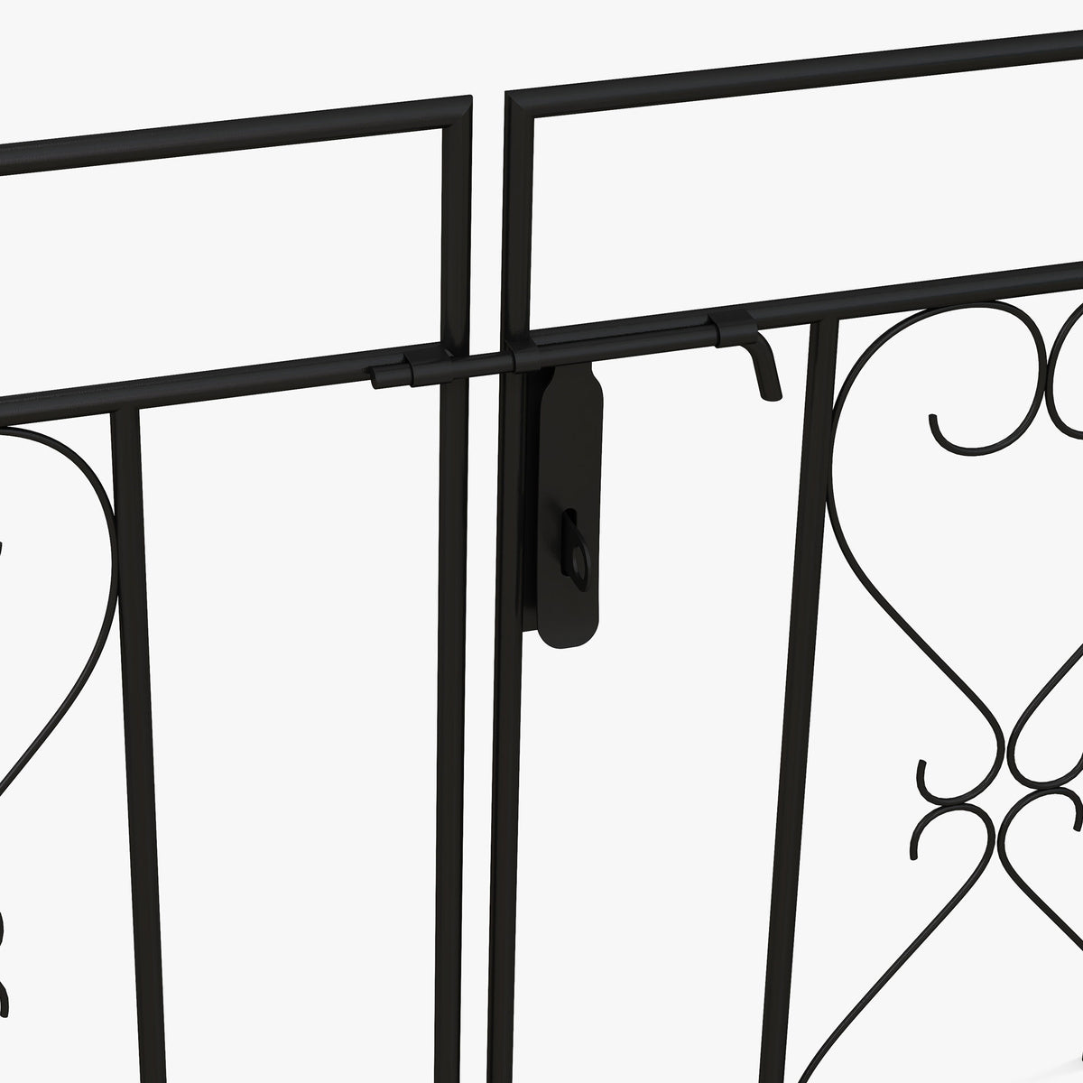 cortex-london-windsor-steel-garden-arch-double-gate-climbing-plants-black