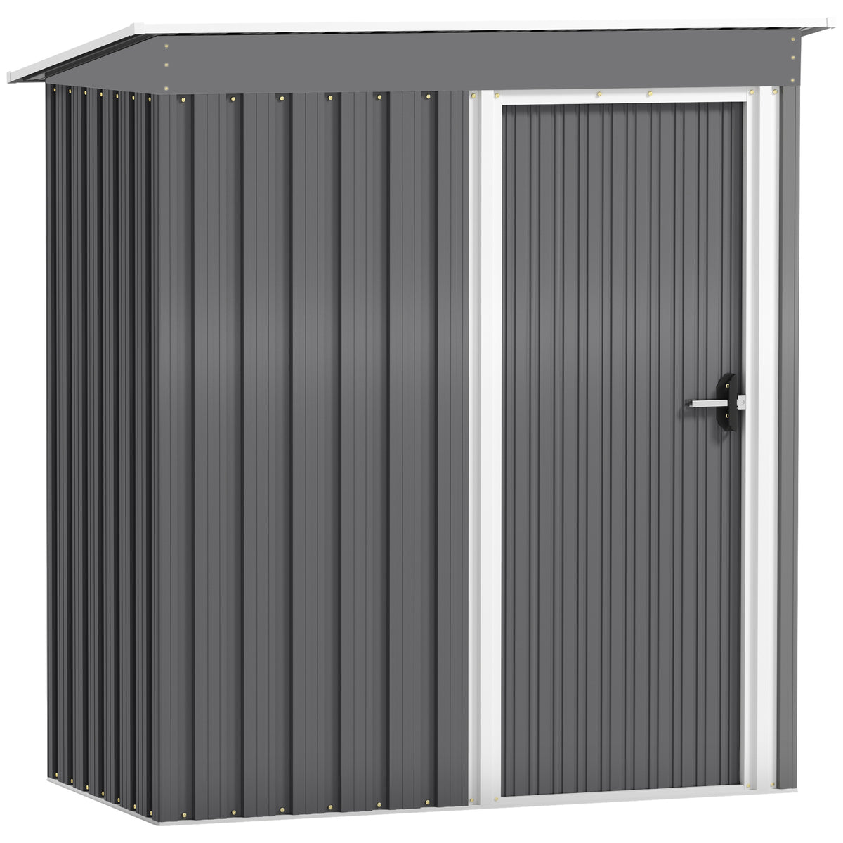 cortex-london-york-galvanised-steel-garden-storage-shed-sliding-door-light-grey
