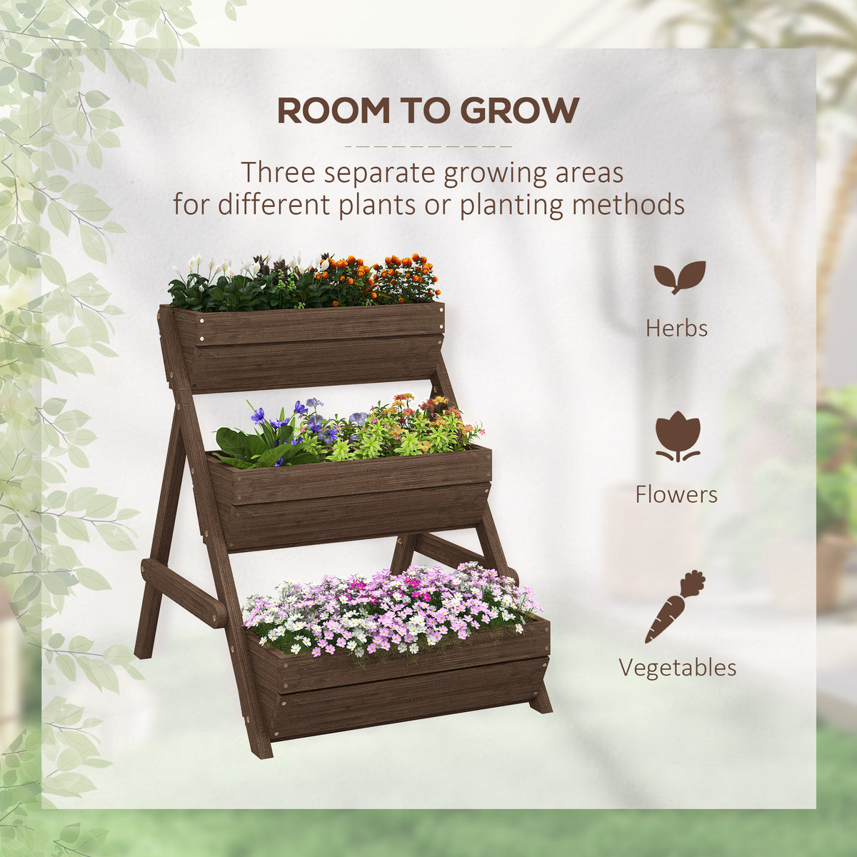 cortex-london-kensington-three-tier-wooden-raised-garden-planter-tan