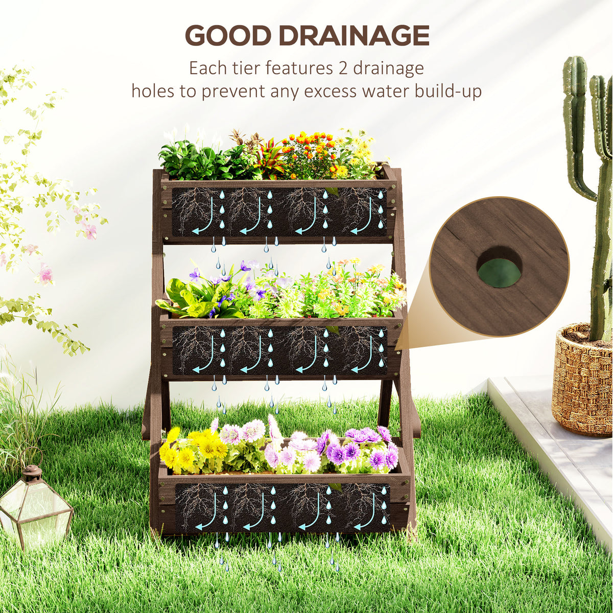 cortex-london-kensington-three-tier-wooden-raised-garden-planter-tan