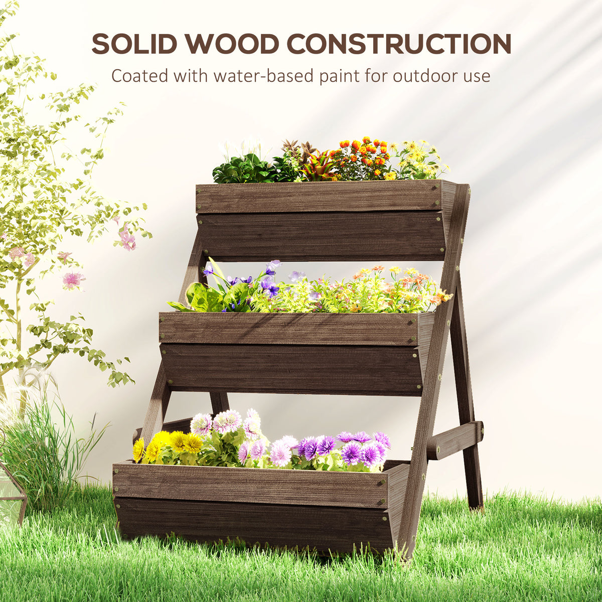 cortex-london-kensington-three-tier-wooden-raised-garden-planter-tan