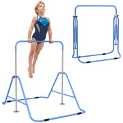 cortex-london-windsor-blue-adjustable-kids-gymnastics-bar-steel