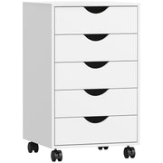 cortex-london-york-white-five-drawer-mobile-filing-cabinet