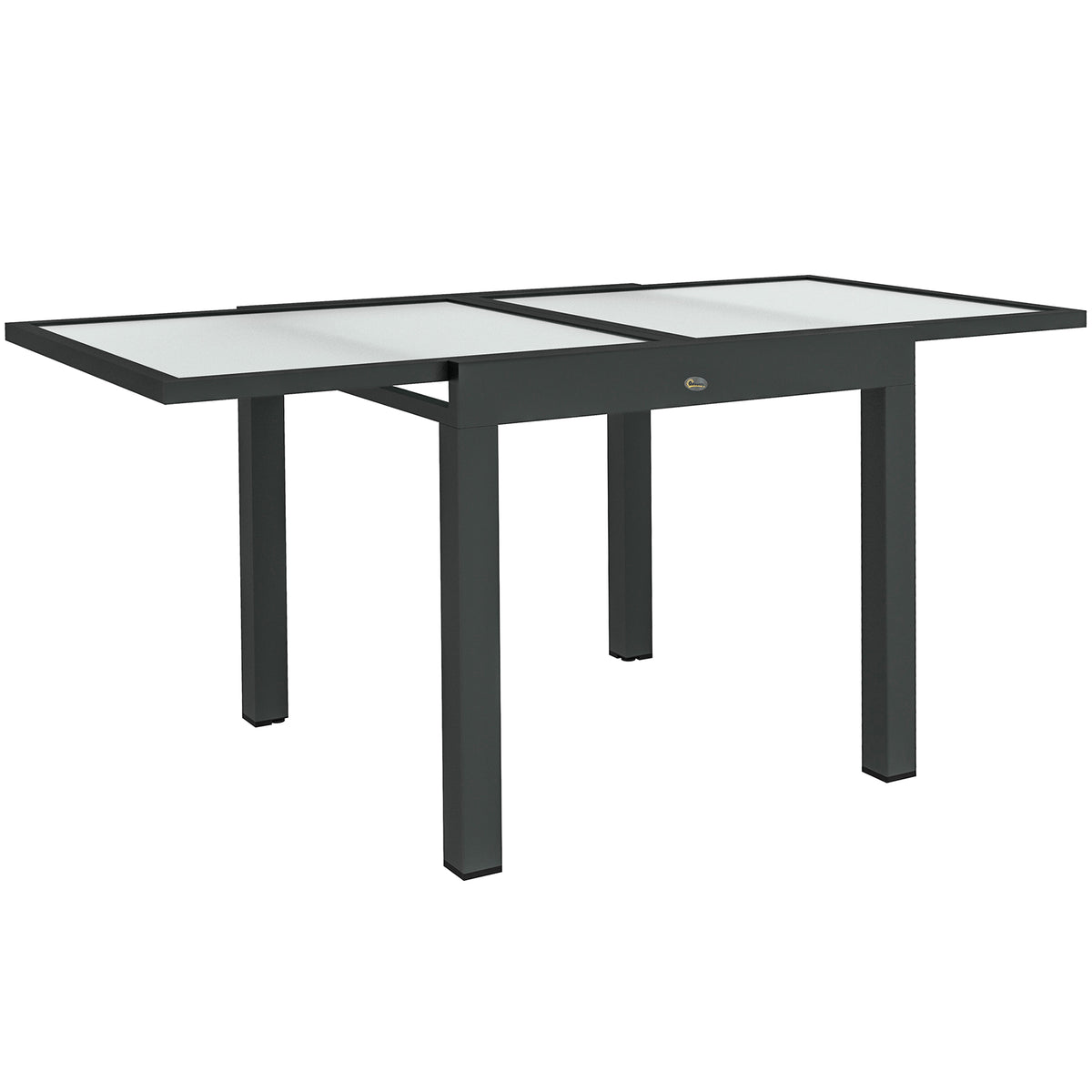 cortex-london-windsor-extendable-outdoor-dining-table-black-clear-tempered-glass-aluminium