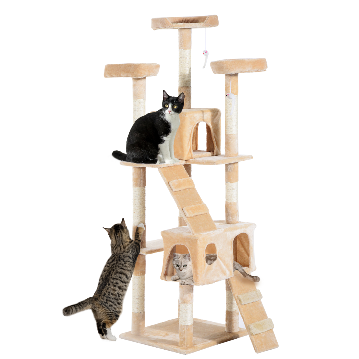 cortex-london-windsor-cat-tree-scratcher-activity-centre-charcoal-grey