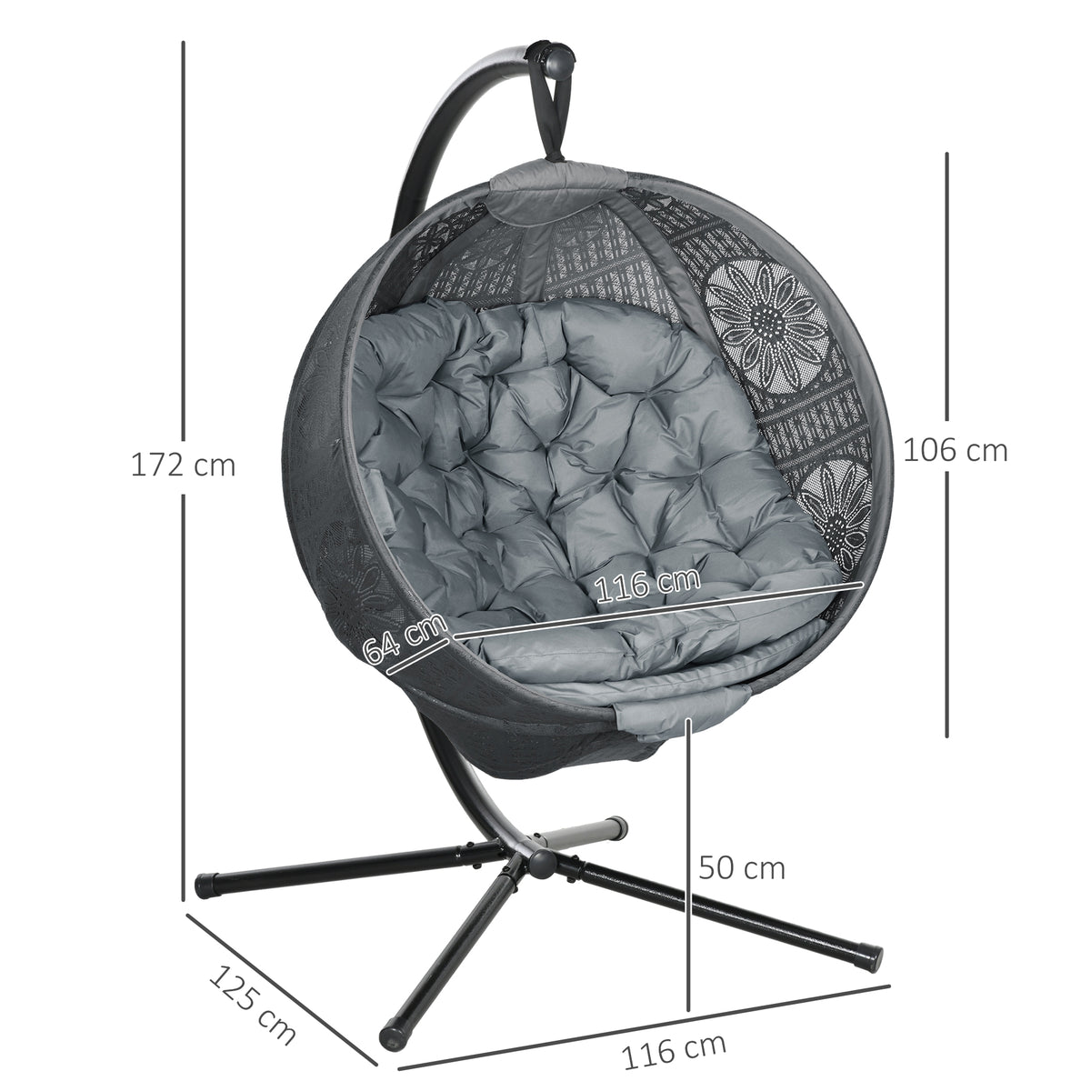 cortex-london-windsor-charcoal-grey-hanging-swing-chair-stand-side-pocket