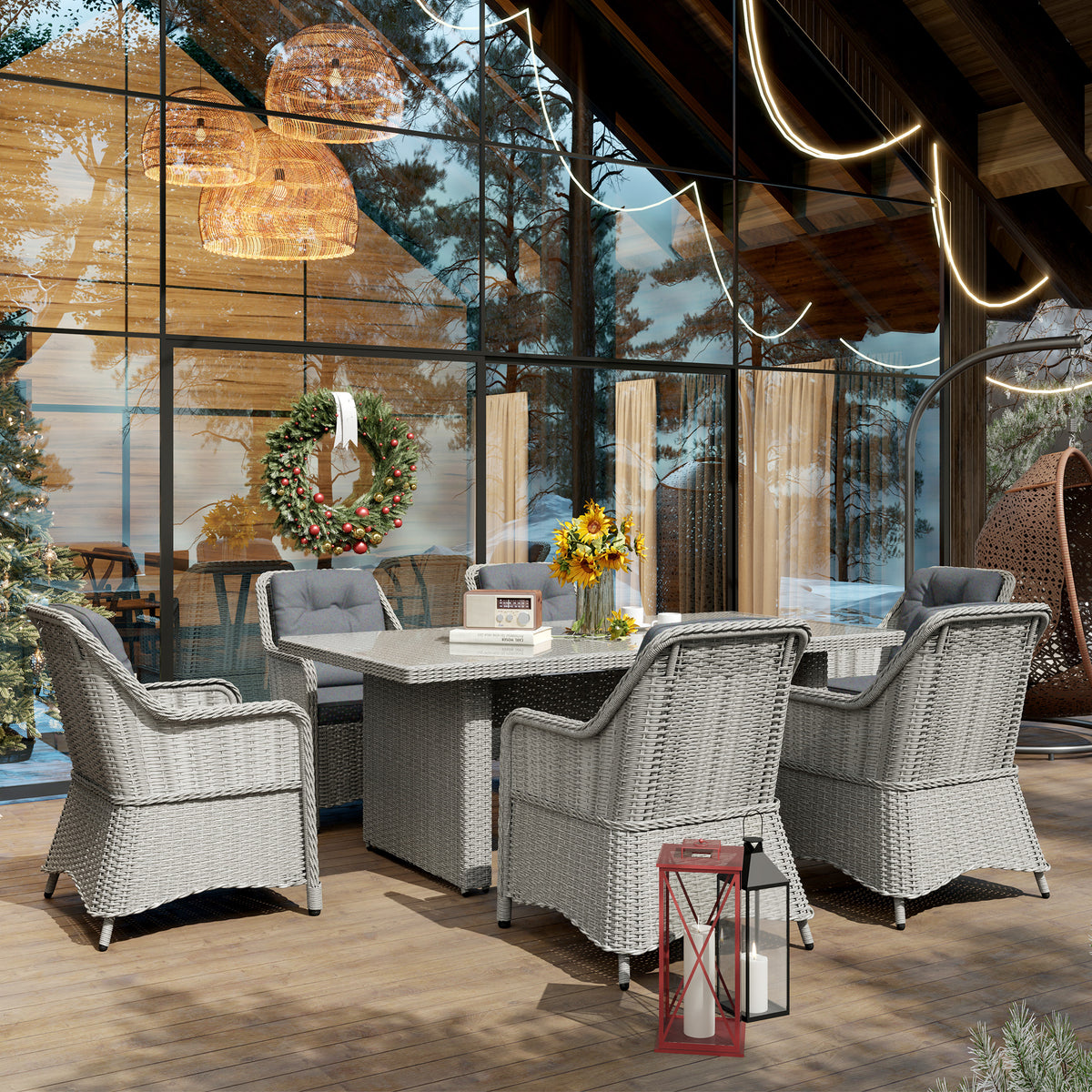 cortex-london-windsor-6-seater-rattan-dining-set-glass-table-cushions-grey
