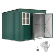 cortex-london-york-galvanised-steel-garden-shed-green