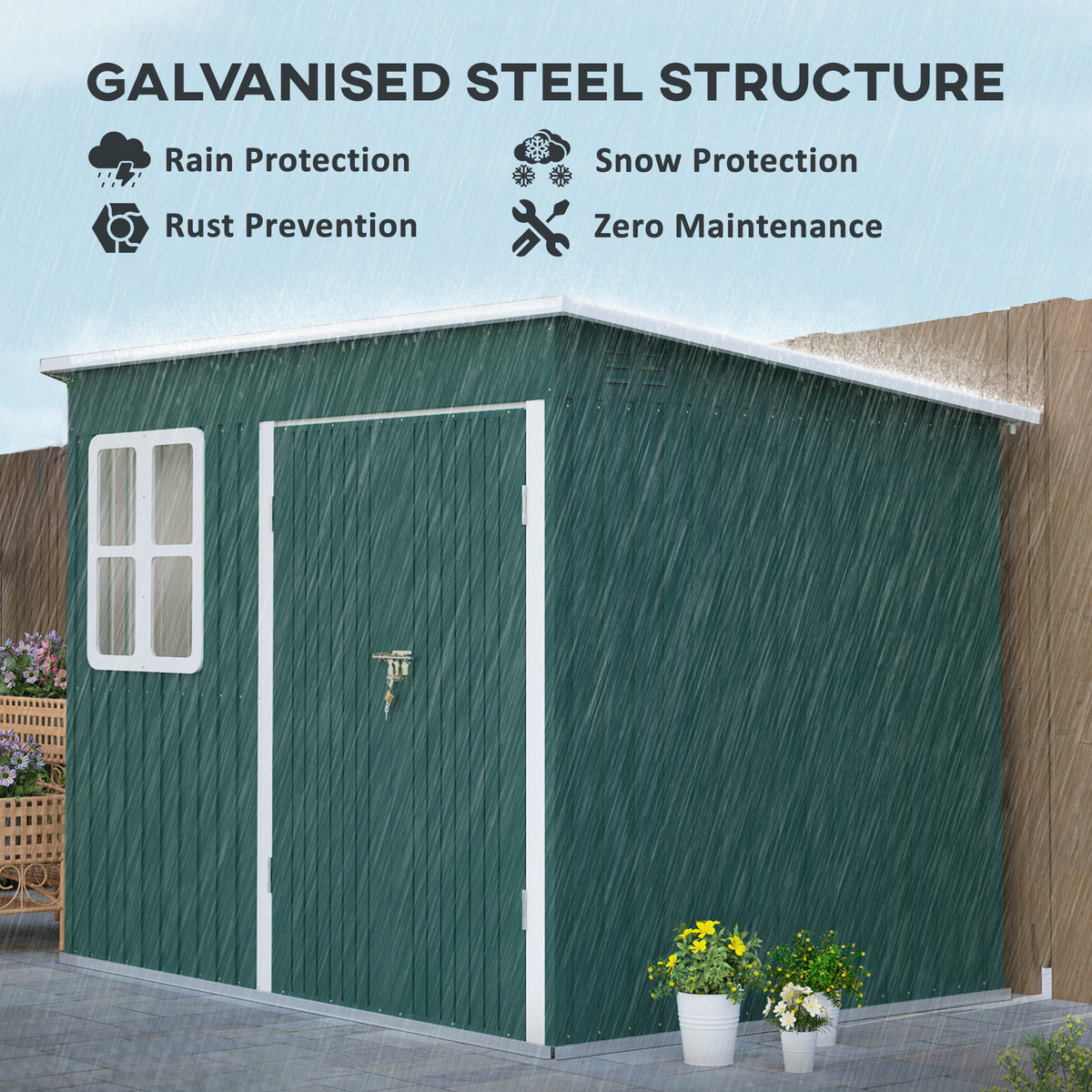 cortex-london-york-galvanised-steel-garden-shed-green