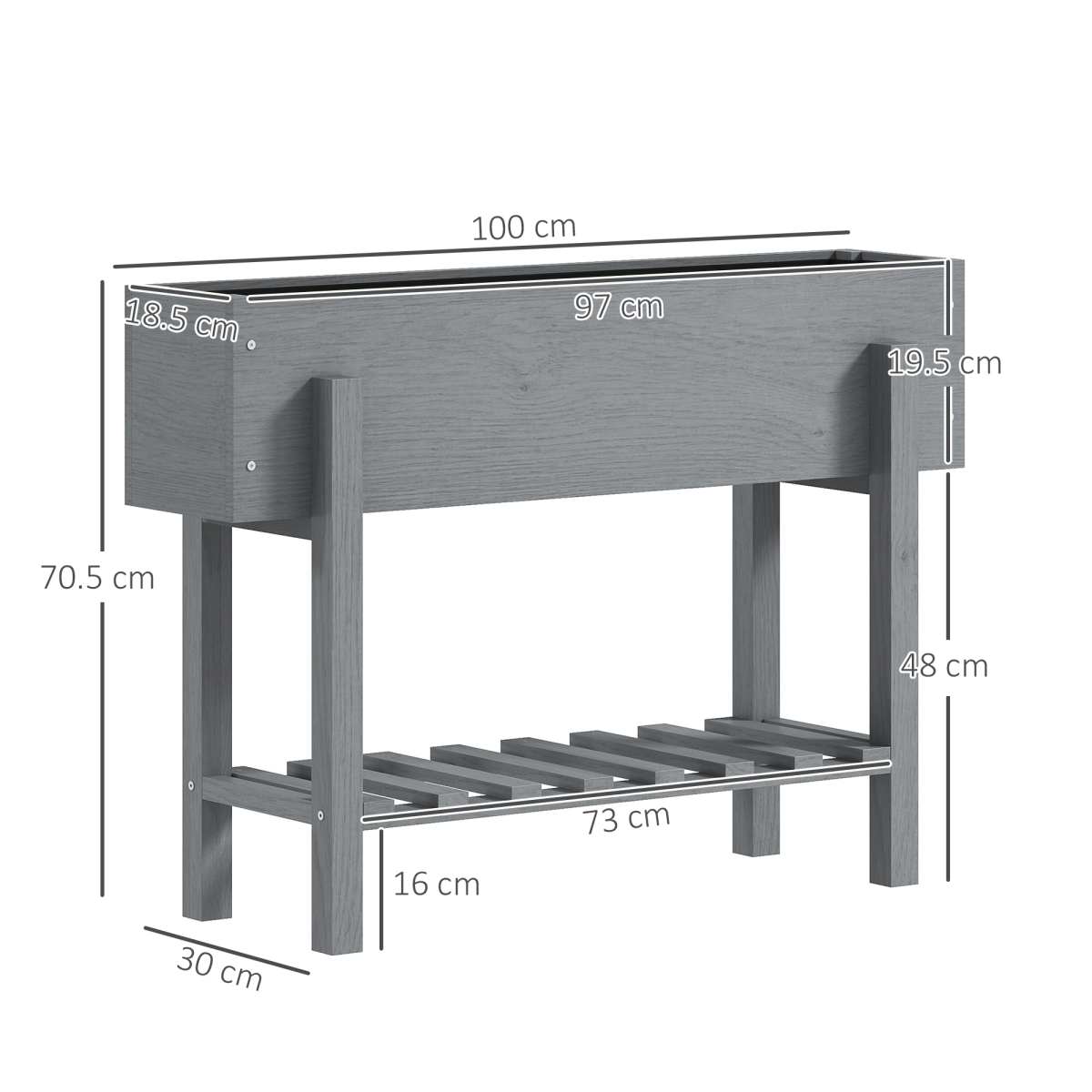 cortex-london-york-grey-wooden-raised-planter-with-storage-shelf