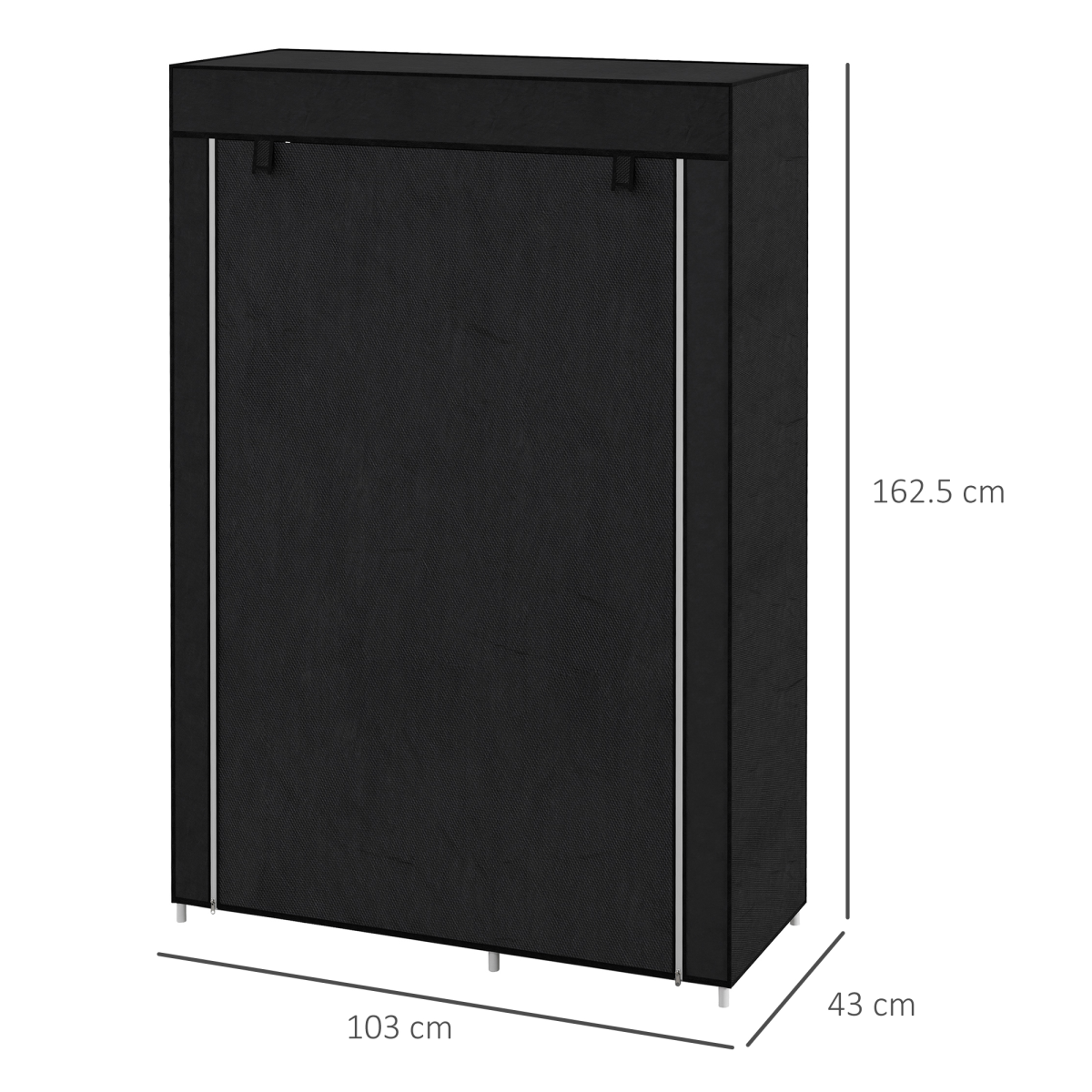 cortex-london-kensington-dark-grey-fabric-wardrobe-shelves-hanging-rail