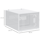 cortex-london-windsor-clear-stackable-shoe-storage-boxes-set-of-8