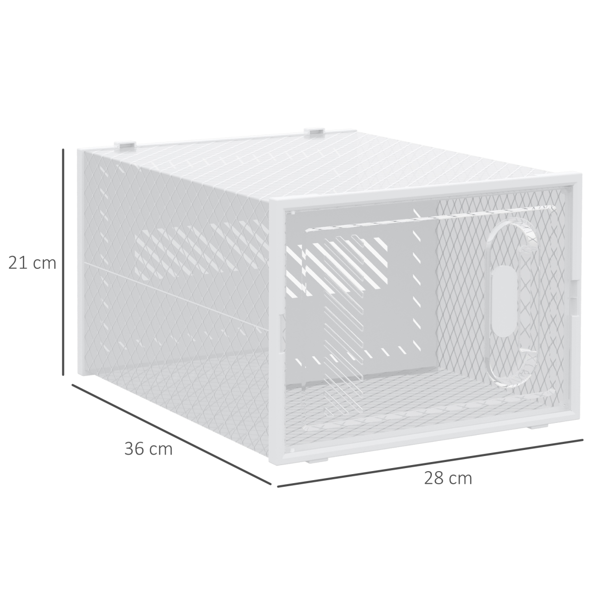 cortex-london-windsor-clear-stackable-shoe-storage-boxes-set-of-8