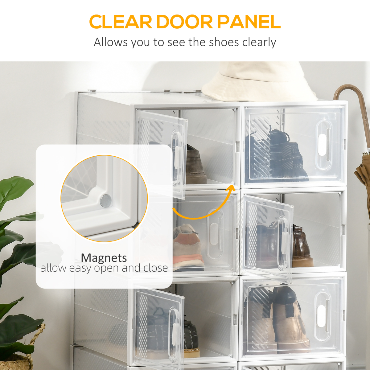 cortex-london-windsor-clear-stackable-shoe-storage-boxes-set-of-8