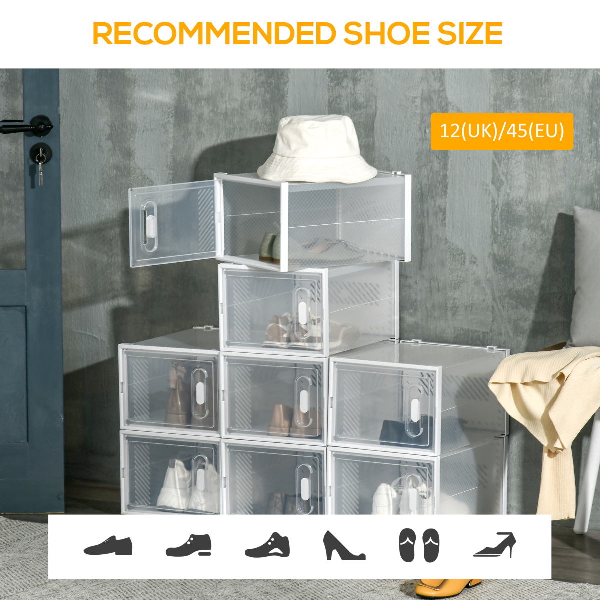 cortex-london-windsor-clear-stackable-shoe-storage-boxes-set-of-8
