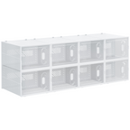 cortex-london-windsor-clear-stackable-shoe-storage-boxes-set-of-8