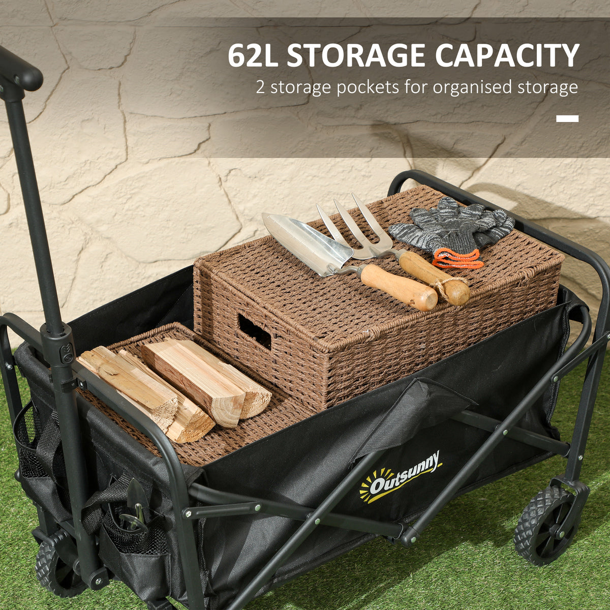 cortex-london-york-festival-folding-trolley-62l-120kg-black