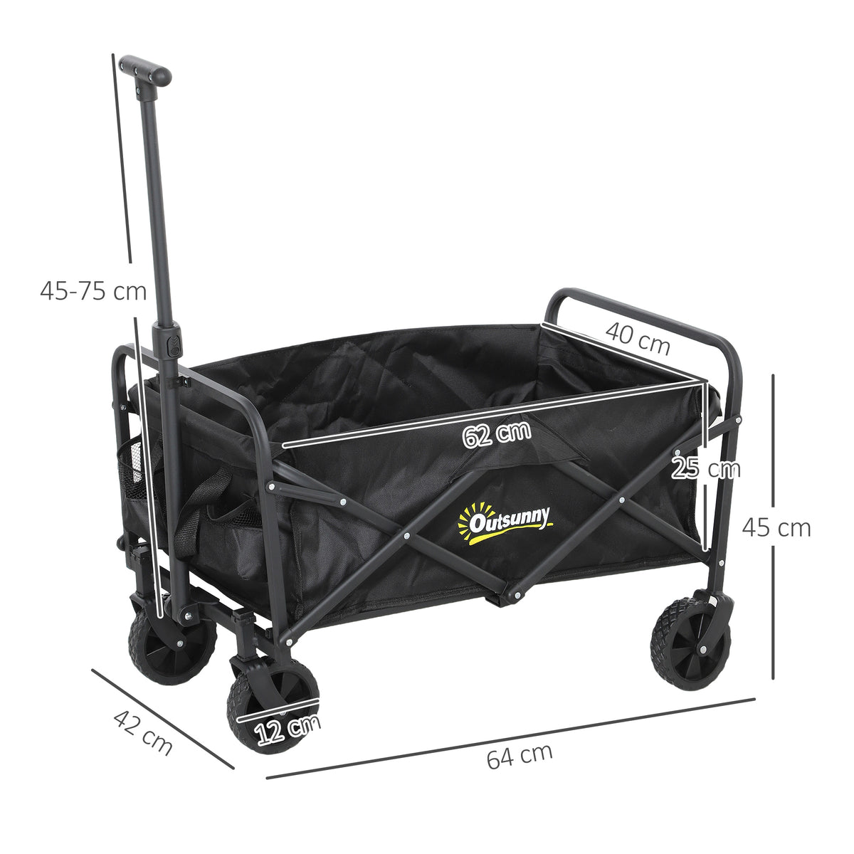 cortex-london-york-festival-folding-trolley-62l-120kg-black