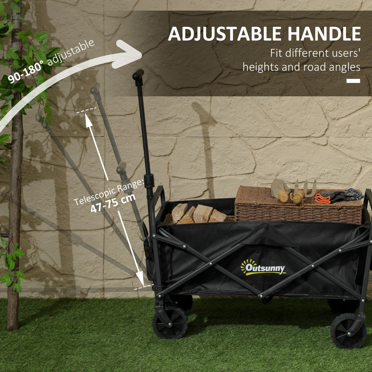 cortex-london-york-festival-folding-trolley-62l-120kg-black