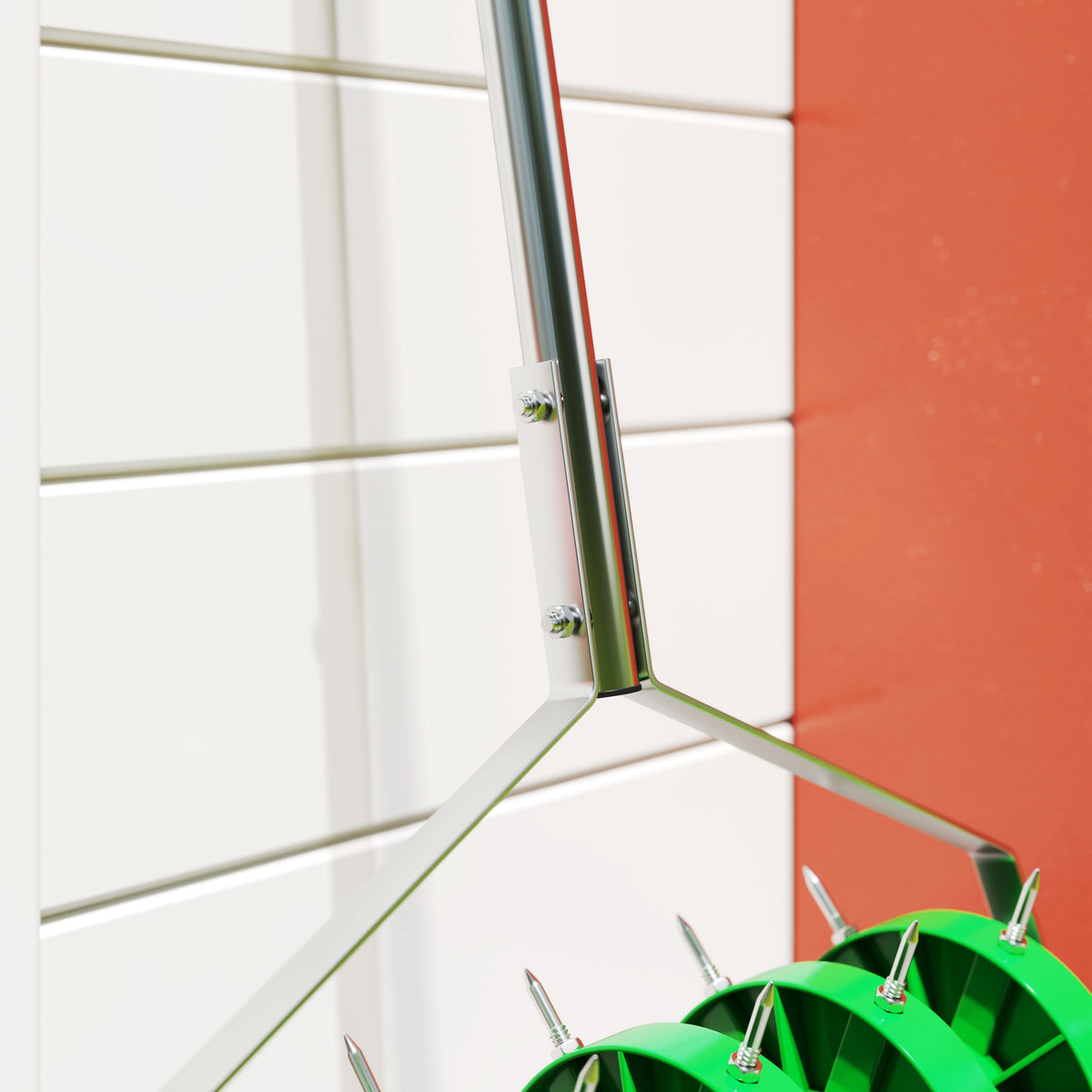 cortex-london-york-soil-aerator-150mm-spike-roller-dark-green