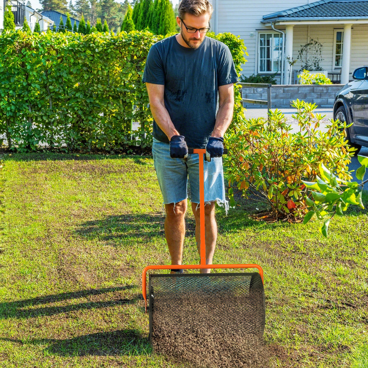 cortex-london-windsor-24-inch-compost-spreader-300-l-orange