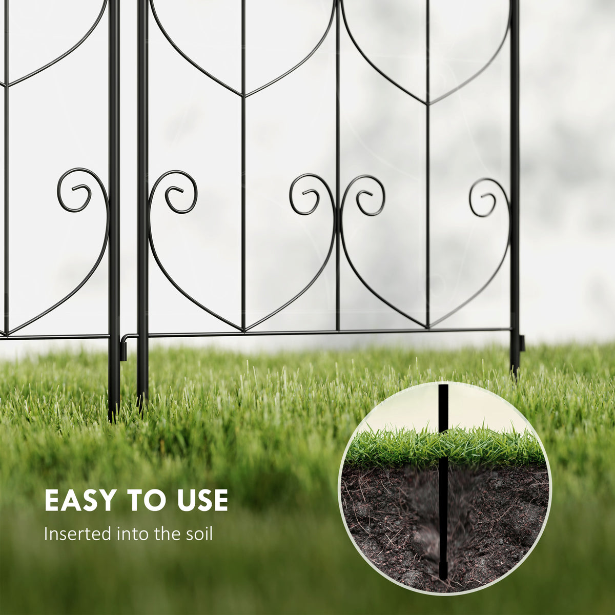 cortex-london-windsor-bird-metal-garden-trellis-panels-set-of-2-black