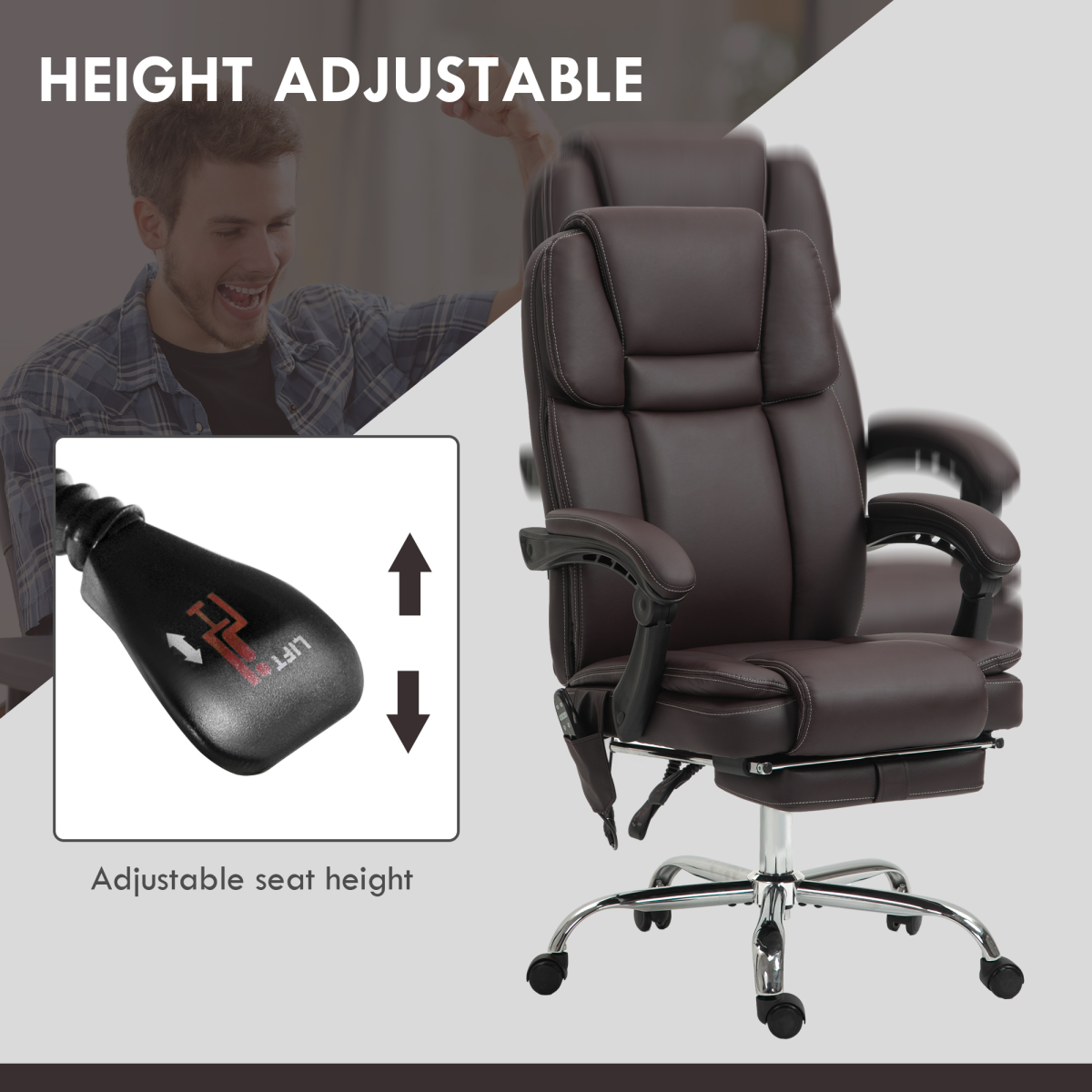 cortex-london-york-massage-recliner-office-chair-black