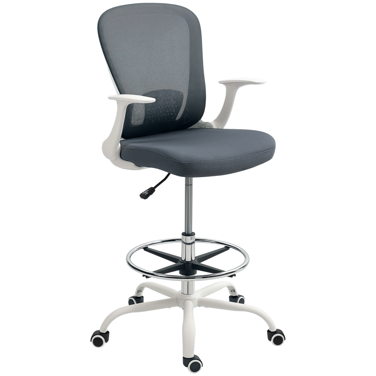 cortex-london-windsor-mesh-draughtsman-chair-black-white