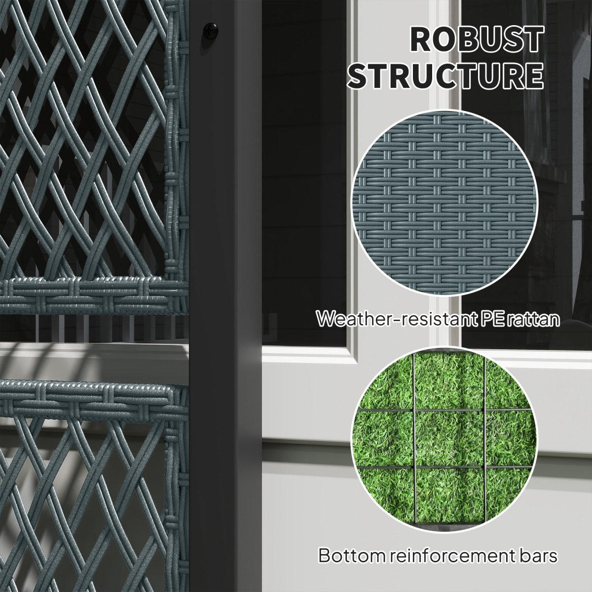 cortex-london-windsor-pe-rattan-garden-planter-box-with-trellis-charcoal-grey