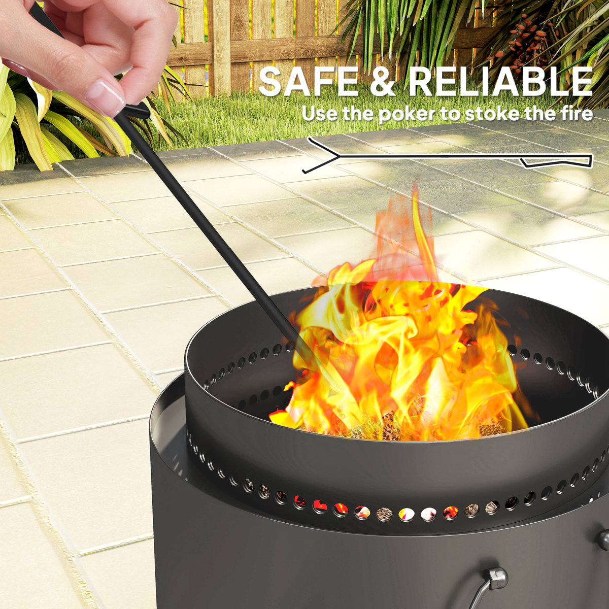 cortex-london-york-smokeless-wood-burning-metal-fire-pit-37cm-dark-grey