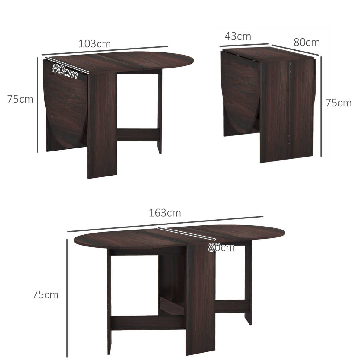 cortex-london-windsor-chocolate-drop-leaf-kitchen-dining-table
