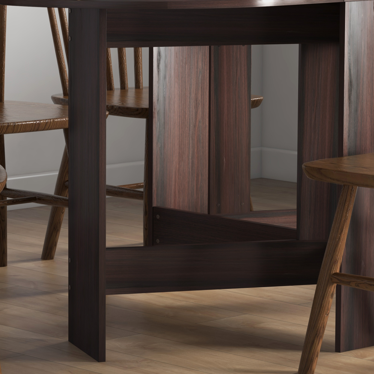 cortex-london-windsor-chocolate-drop-leaf-kitchen-dining-table